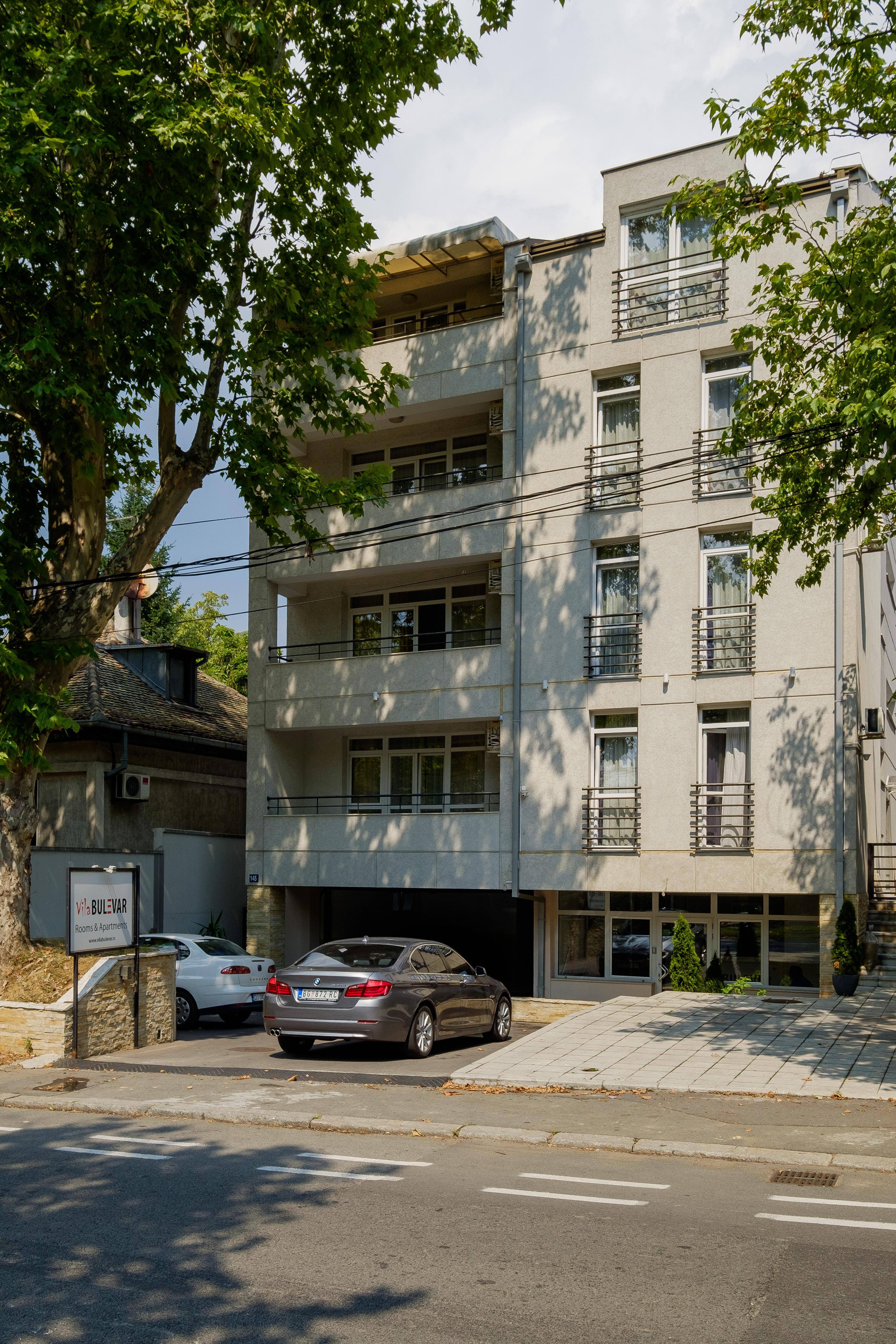 Villa Bulevar Beograd Eksteriør billede